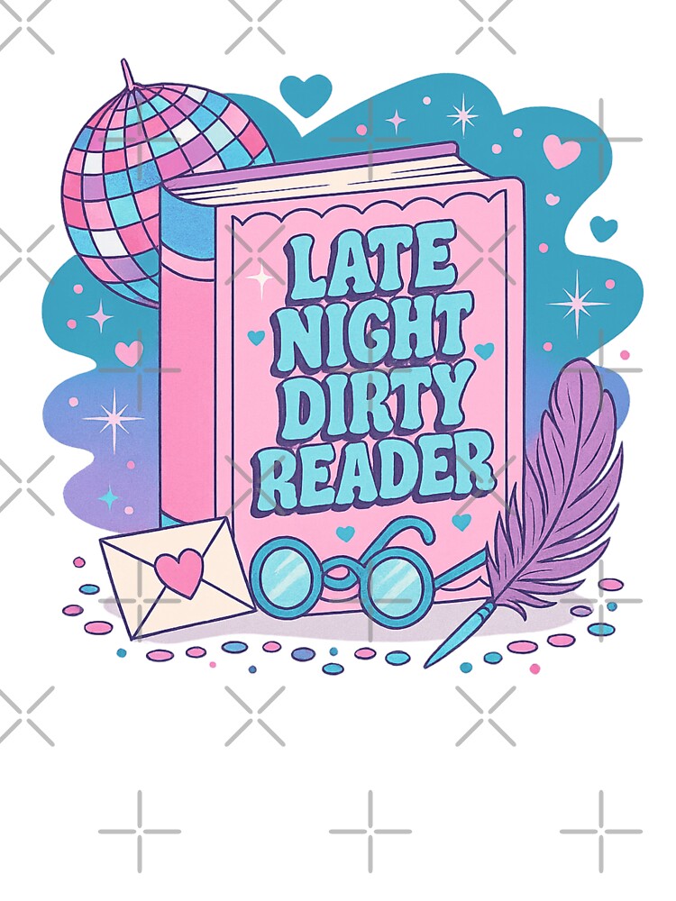 Cute Bookish Quote Dirty Reader by BookishEve
