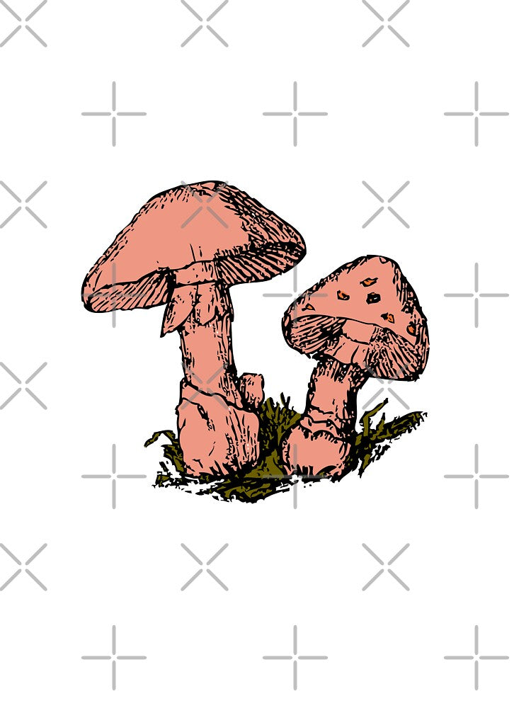 Pinkish mushroom by pinkyfish1010