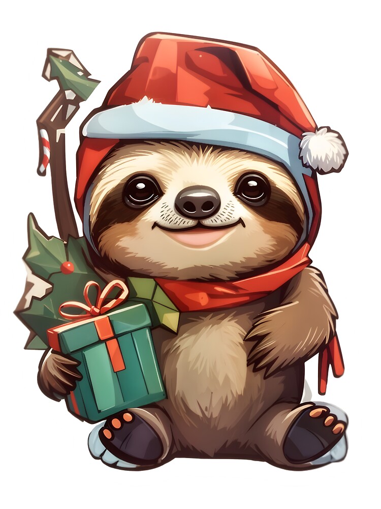 christmas for sloth by UltimateWorld