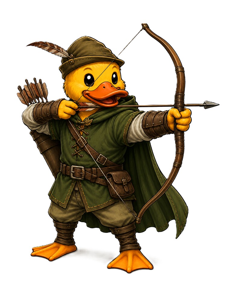Archer Duck by Thor-stone