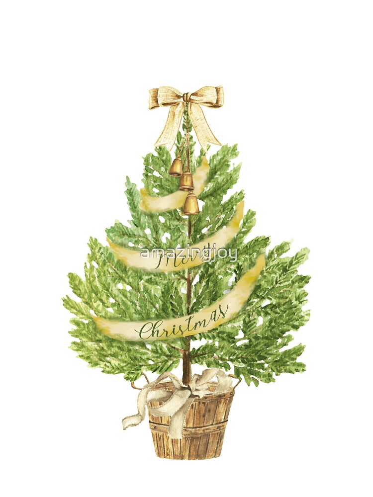 Rustic Christmas Tree by amazingjoy