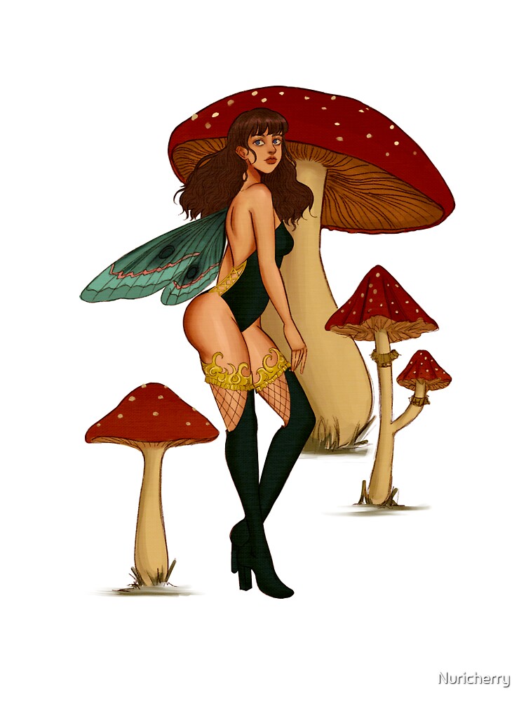 Mushroom girl by Nuricherry