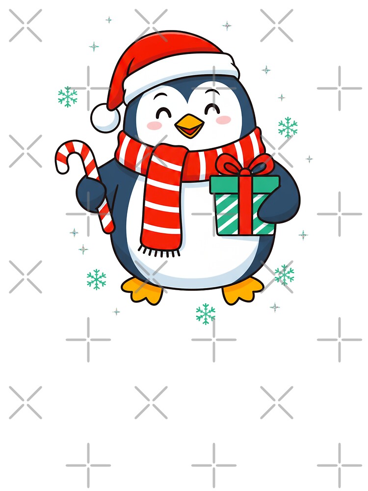 Cute Christmas Penguin by MrRares21