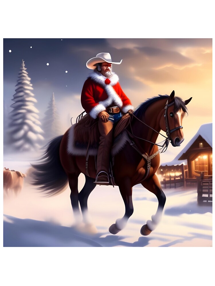 Cowboy and Cowgirl Christmas NO.27-  (9) by SpecialForceART