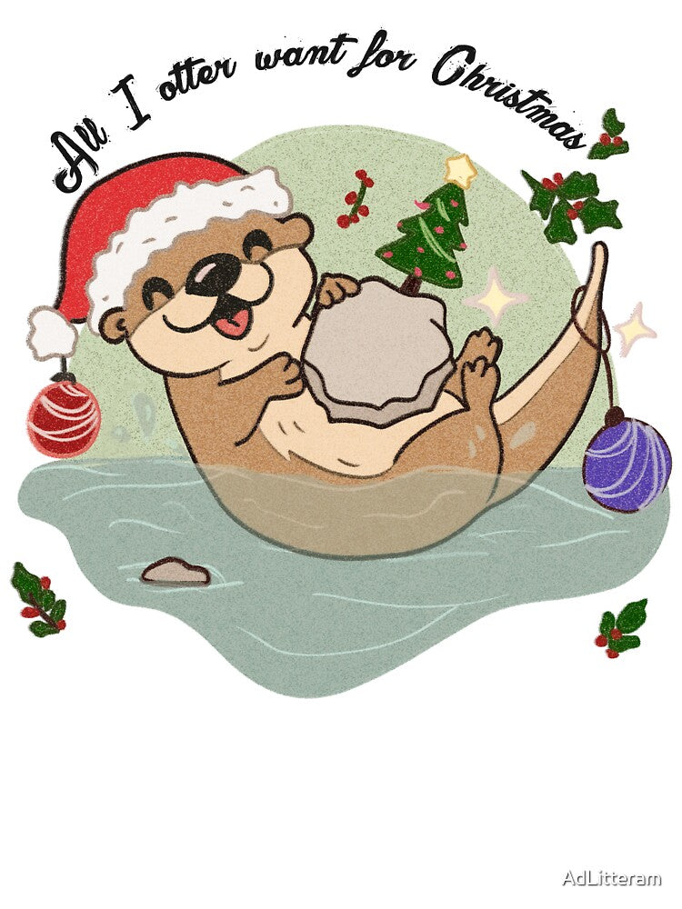 All I otter want for Christmas by AdLitteram