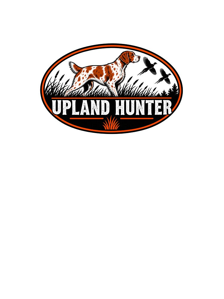Upland Hunter – Brittany Bird Dog Hunting Decal by AmateurUpland
