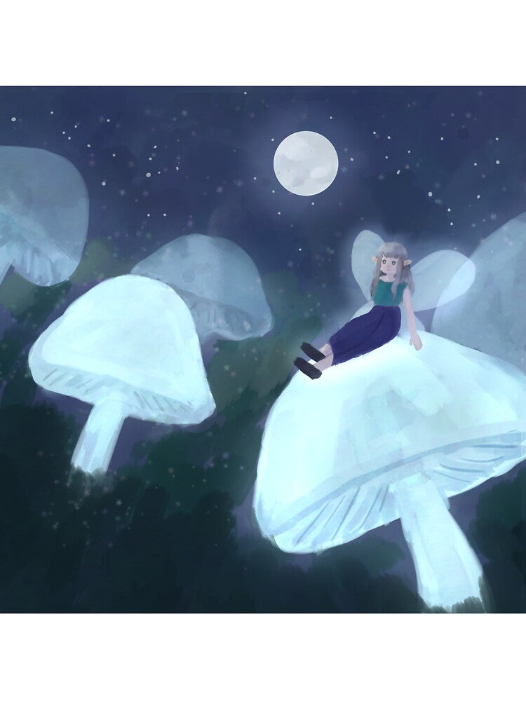 mushroom fairy by fairiberri