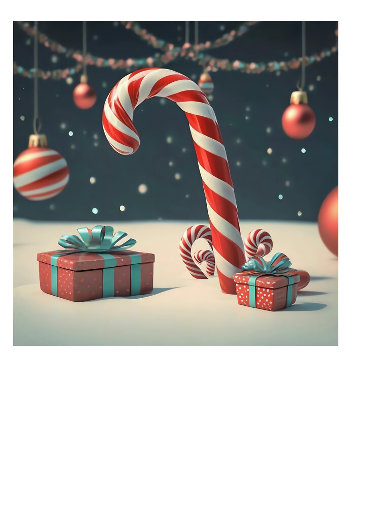 Sweet candy cane christmas by Aliart3D