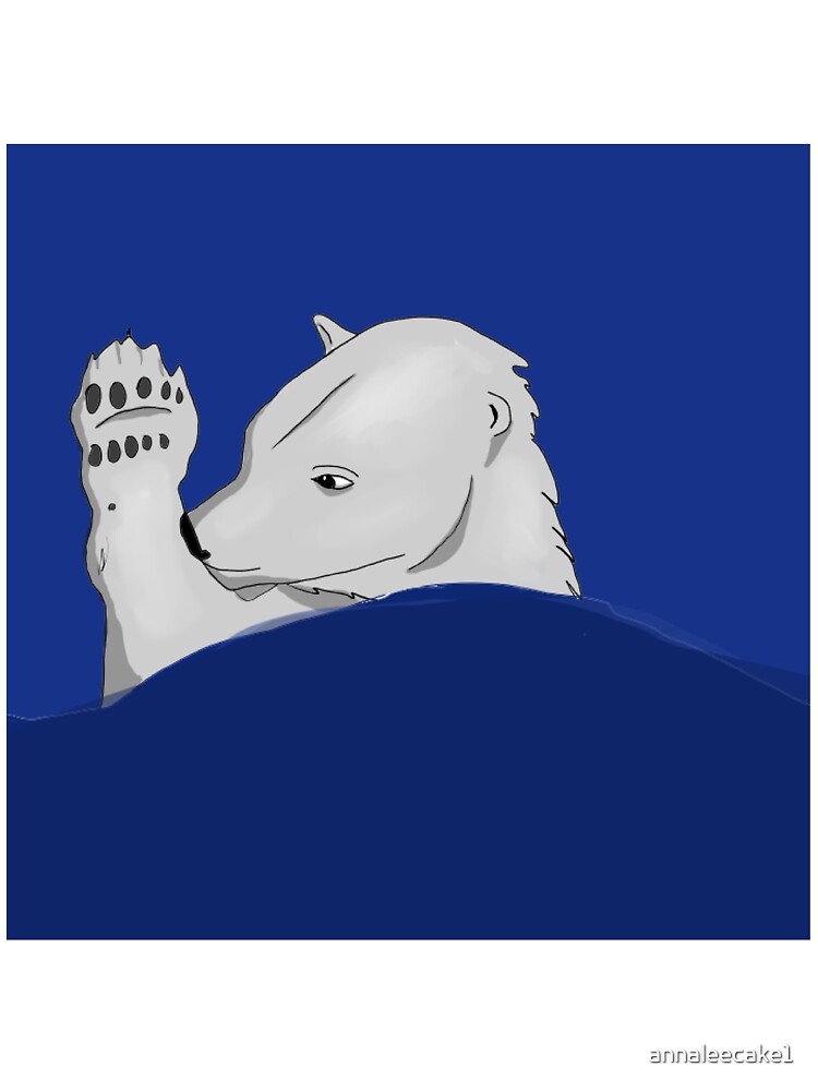 paw-some polar bear! by annaleecake1