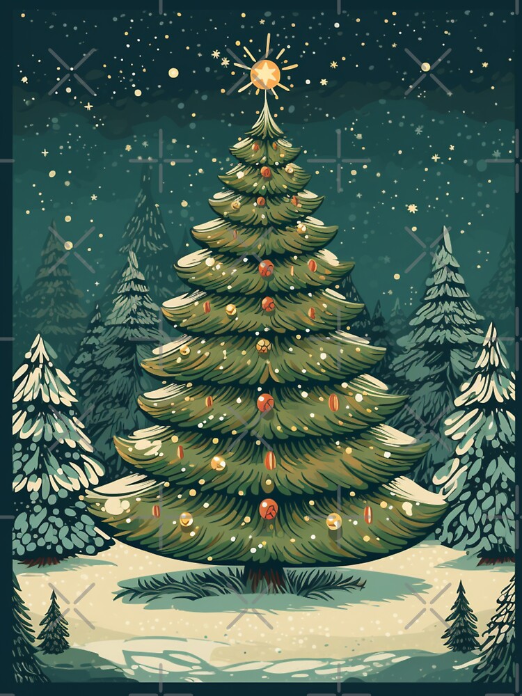Vintage Christmas tree by MendaciousMina
