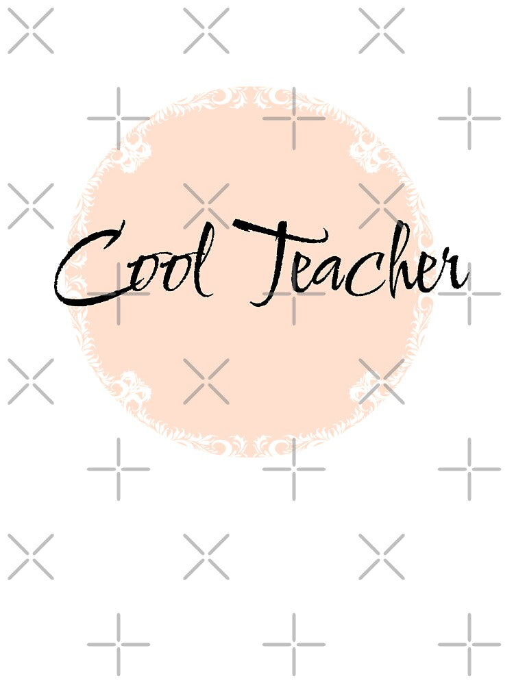 Cool Teacher – Appreciation Typography Design by Swati's Digital Den