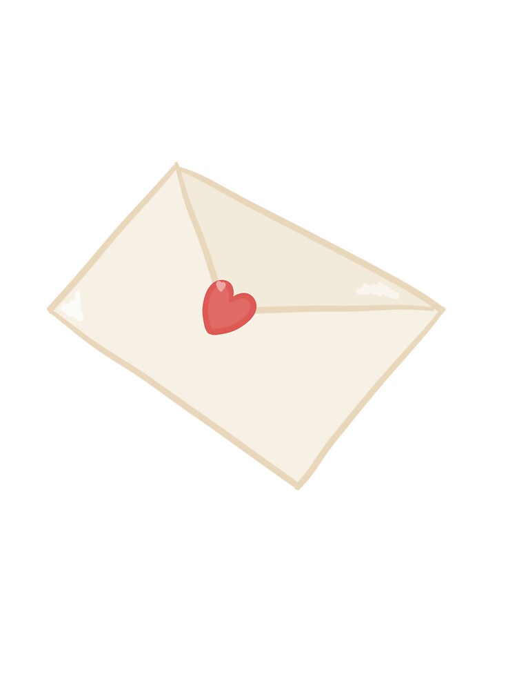 Cute Letter with Heart by emberaide