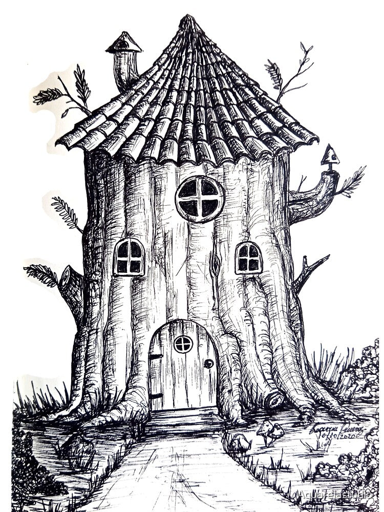 fairy house by Aquarelastudio