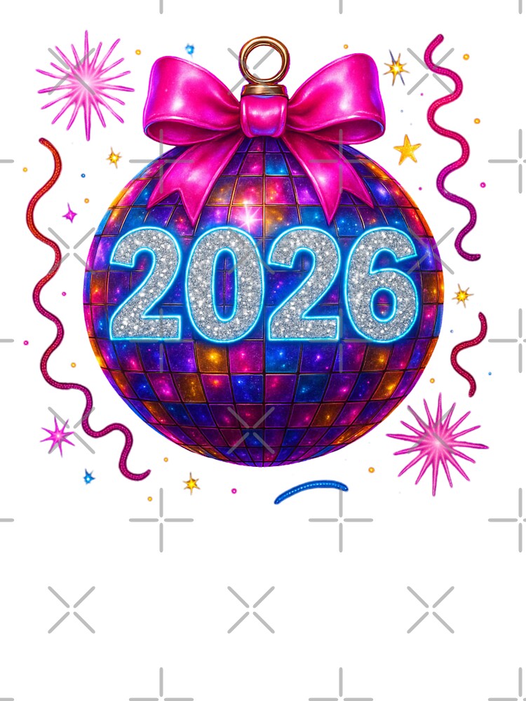 Glitter Disco Ball 2026 by PixelExpressStudio