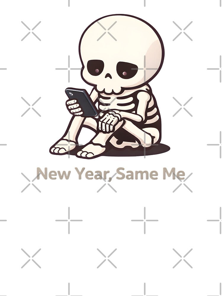 New Year, Same Me – Skeleton by PlainHive