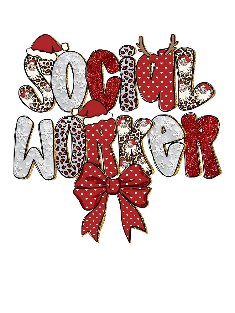 Social Worker Christmas by Meledinamayaleo
