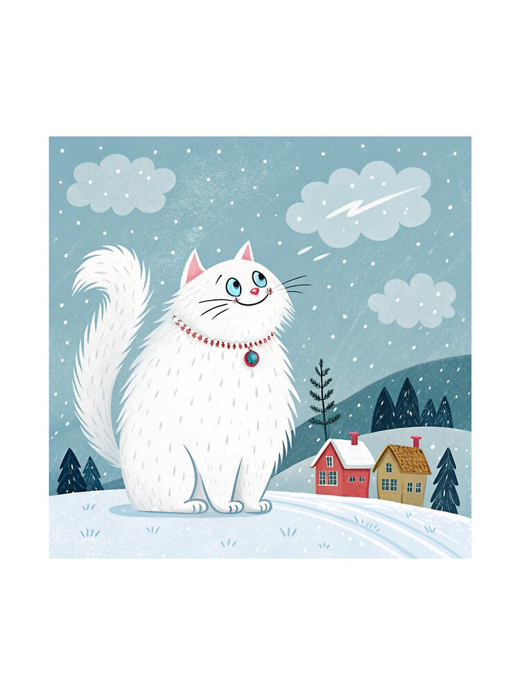 Jólakötturinn (Yule Cat) 18 by AIfolklore