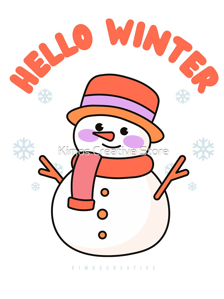 Hello Winter by Kimos Creative Store