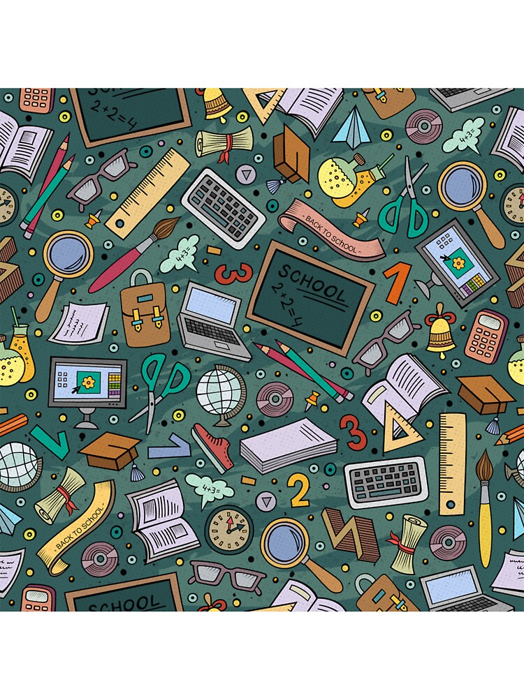 Teacher Seamless Pattern by Vanthuandesign