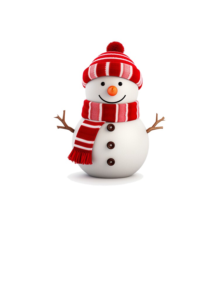 Frosty & Fabulous: Adorable Snowman Cheer for Christmas Fun! by Ignorant-Artist