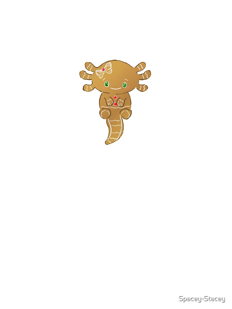 Gingerbread axolotl by Spacey-Stacey