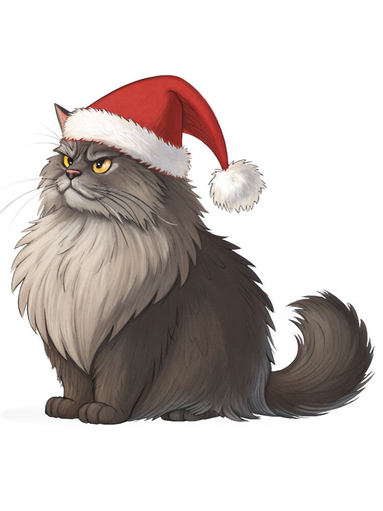 Jólakötturinn (Yule Cat) 42 by AIfolklore