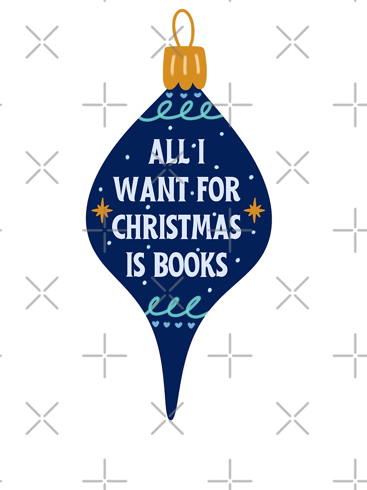 All I want for Christmas is books - bookish christmas by Neadoodles