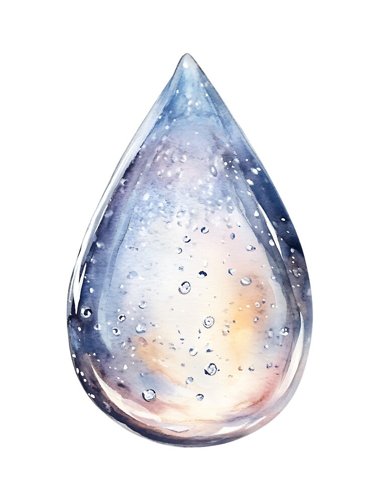 Fairycore Aesthetic: Magical Sparkling Dewdrop by bapupa