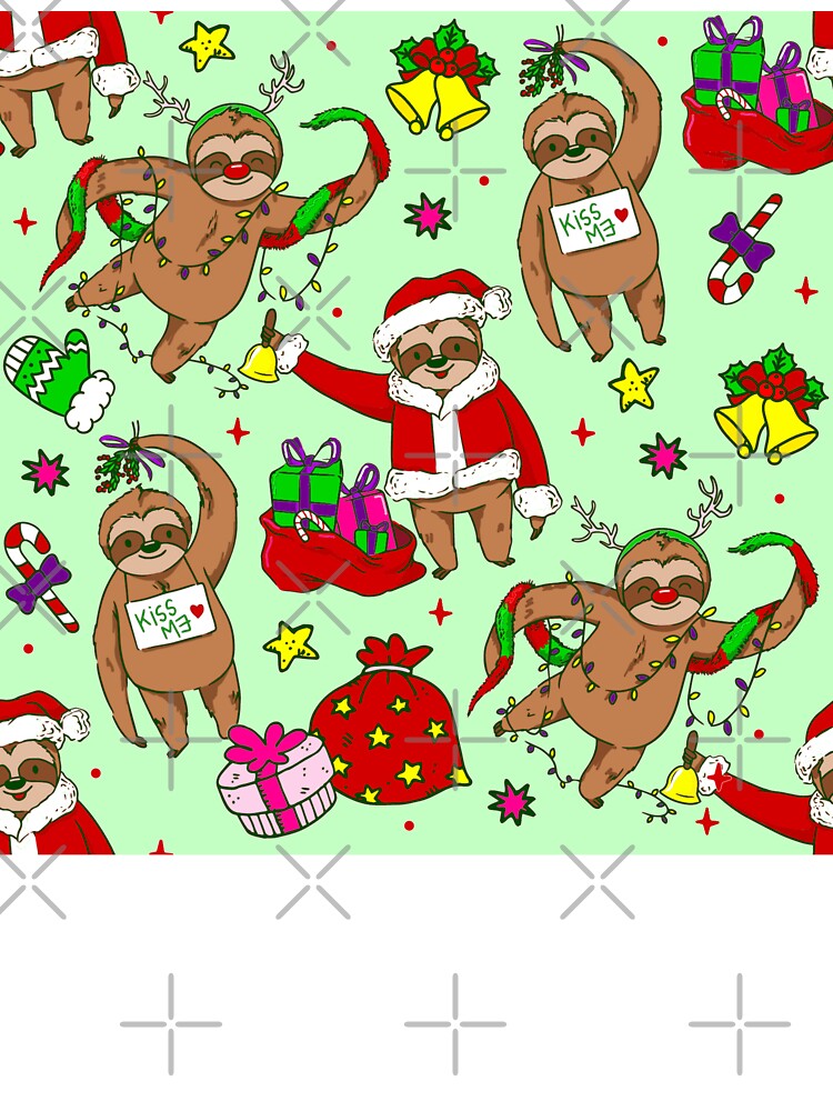 ugly christmas santa claus sloth by Gossip Rag