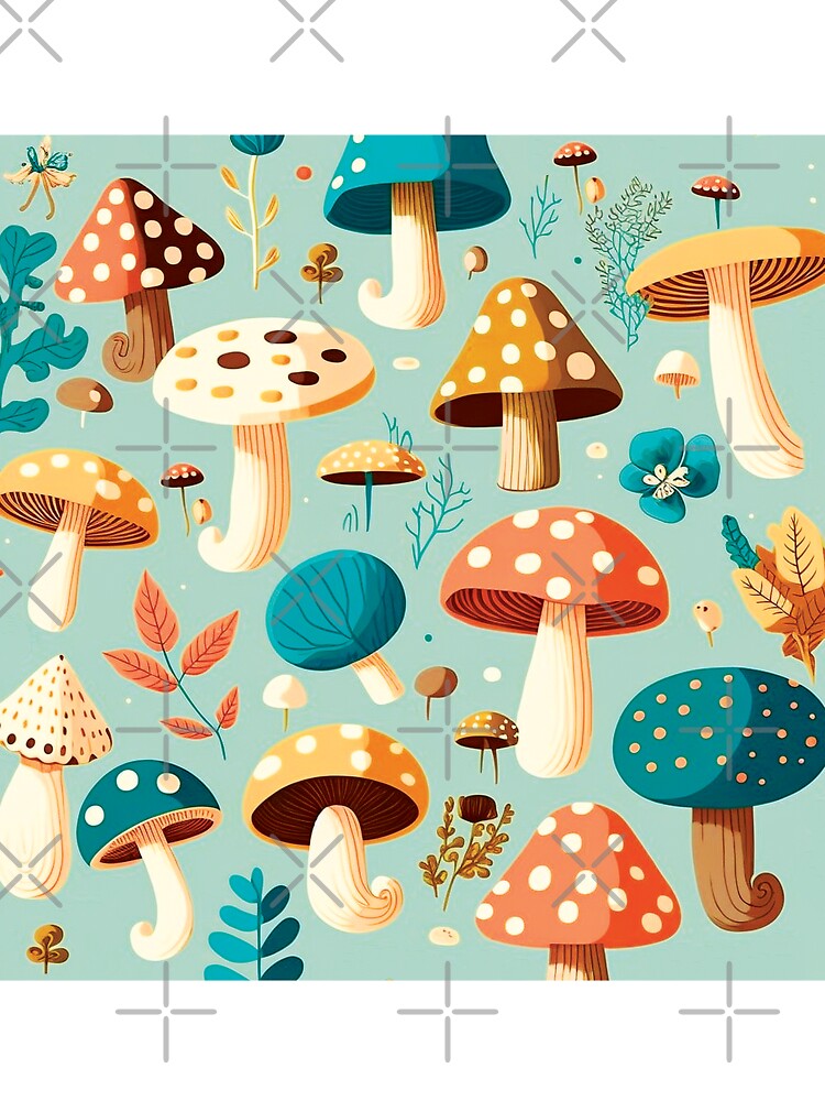 Mushroom pattern#1 by FunArt4You