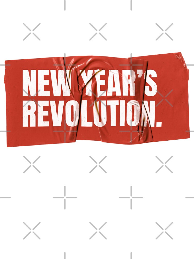 New Year's Revolution - Resolution Humor by Wow.Monique