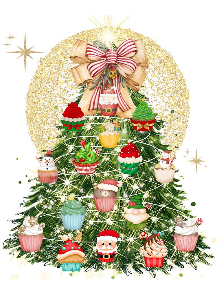 Christmas Cupcake Tree by ExpressionsXXL