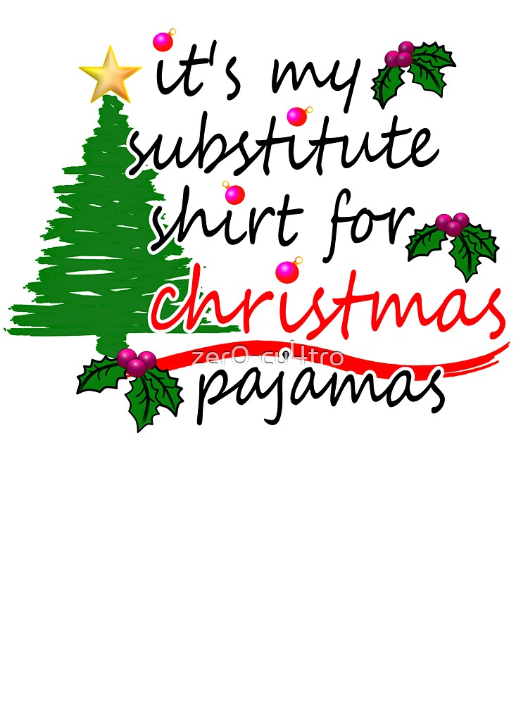 christmas pajamas by zer0-cu4tro