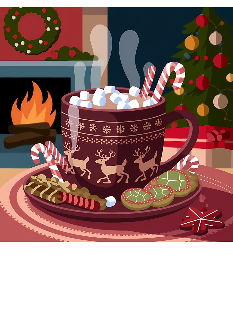 Cozy Cocoa Crew – Winter Hot Chocolate by TomxDesign