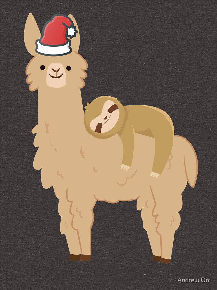 Christmas for Sloth and Llama by Andrew Orr