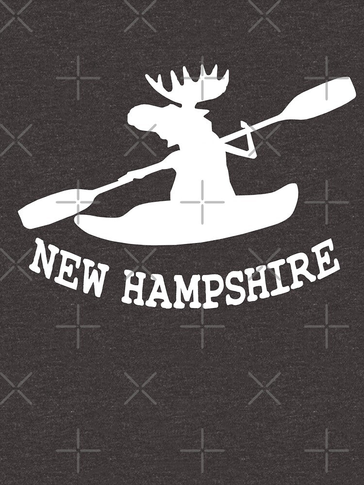 New Hampshire moose kayaking by goodtogotees