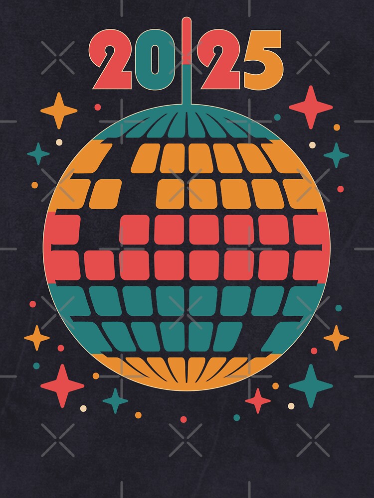 Disco ball, 2025, New year party by iclipart