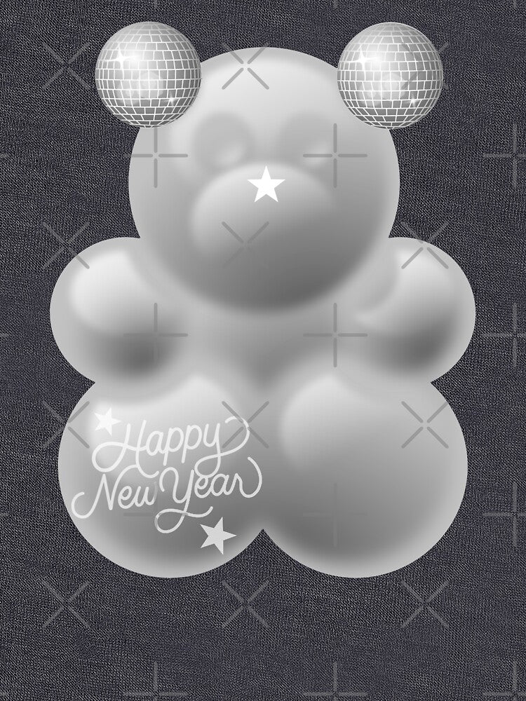 Happy New Year Gummy Bear by LaurenPatrick