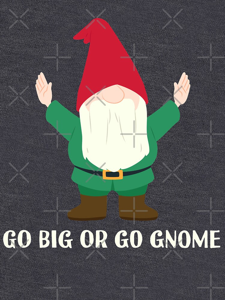 Christmas 2021 Funny Gnome Pun Xmas Gnomes Santa Hat Beard by gkao