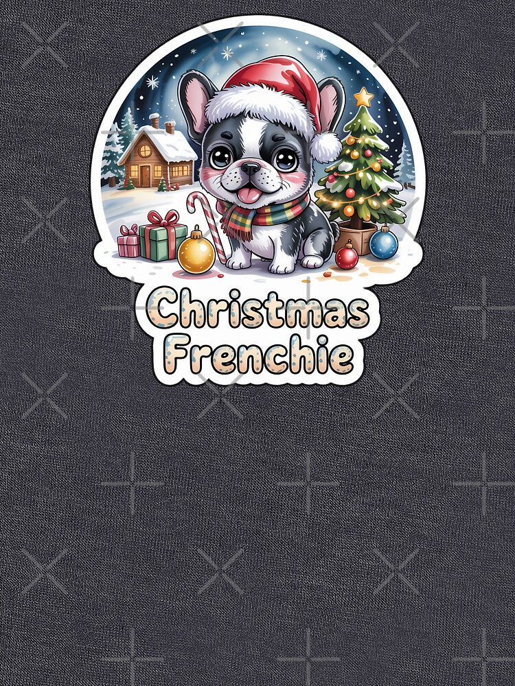 Christmas Dog French Bulldog Sticker – Cute Holiday Frenchie Puppy Gift by Nuist25