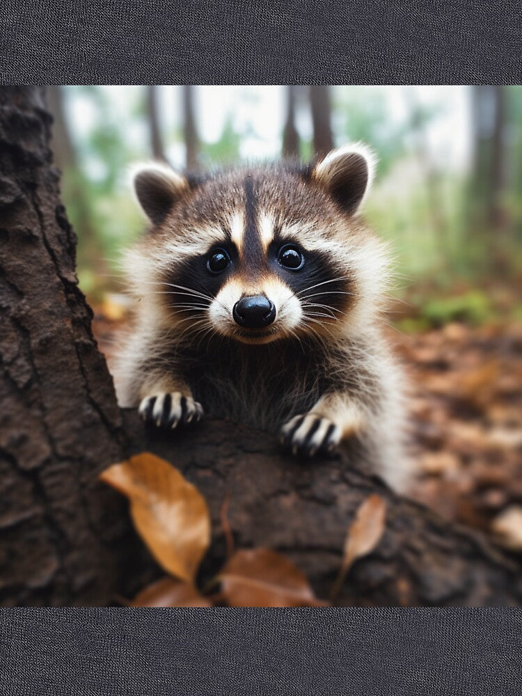 Cute Raccoon - Cute Baby Animals by baby-animal-art