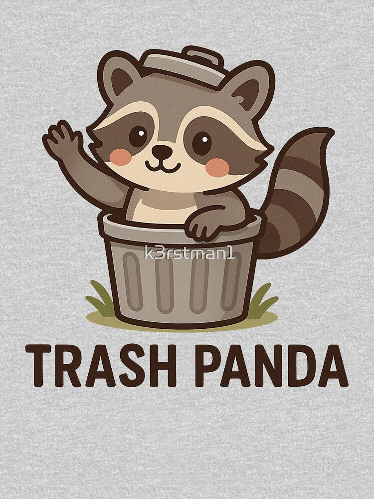 Trash Panda Cute Raccoon by k3rstman1