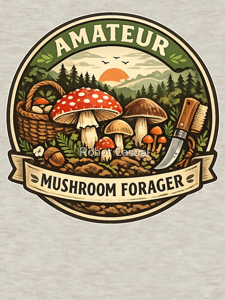Amateur Mushroom Forager by Robot Casual