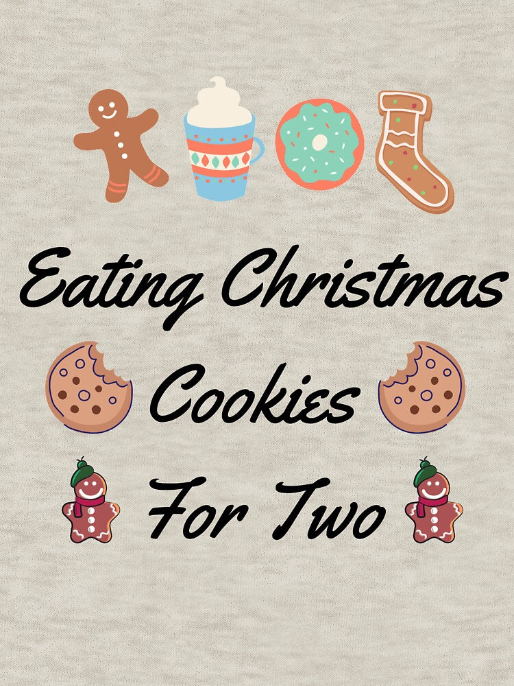 Eating christmas cookies for two for kids by Aesthynova