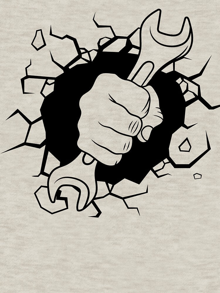 Break Through — Wrench & Fist by Sed94