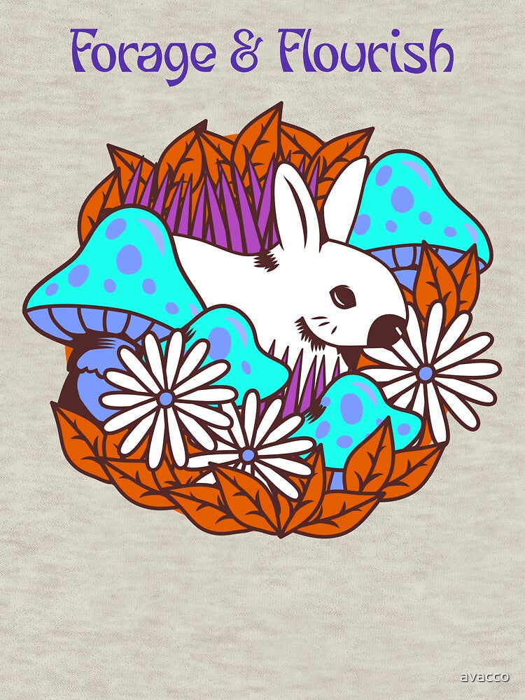 Forage and Flourish: Rabbit Edition by avacco