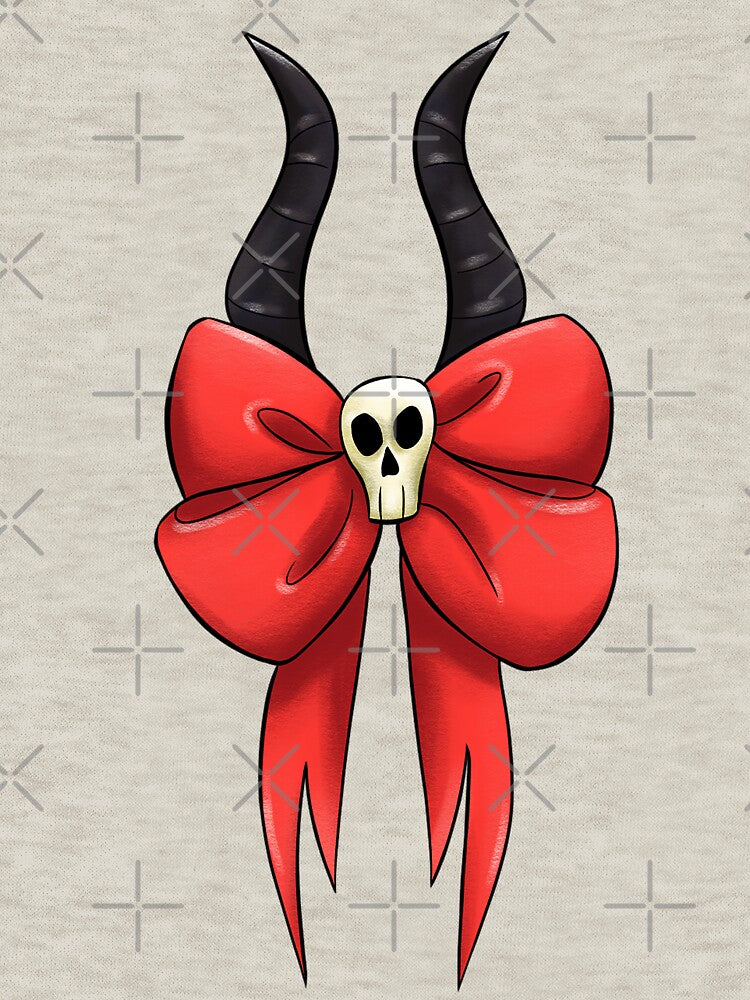 Spooky Holiday Bow by marley-seraph