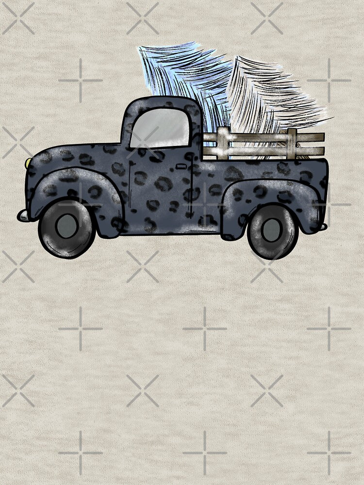 leopard christmas truck by JavierShih