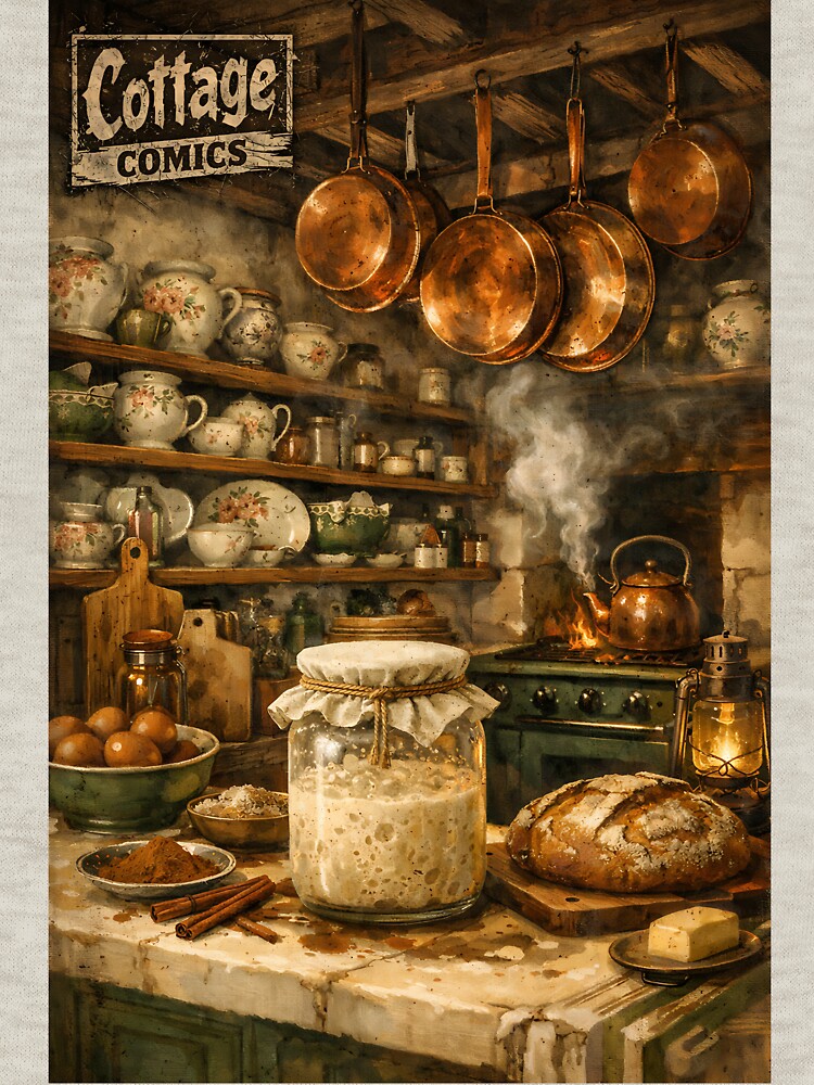 Hearth-Warmed Kitchen - Cottagecore Aesthetic by bapupa