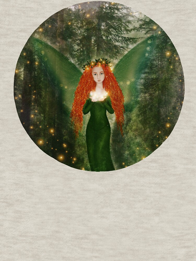 Holly Solstice Faerie by ChiannaFaeArt